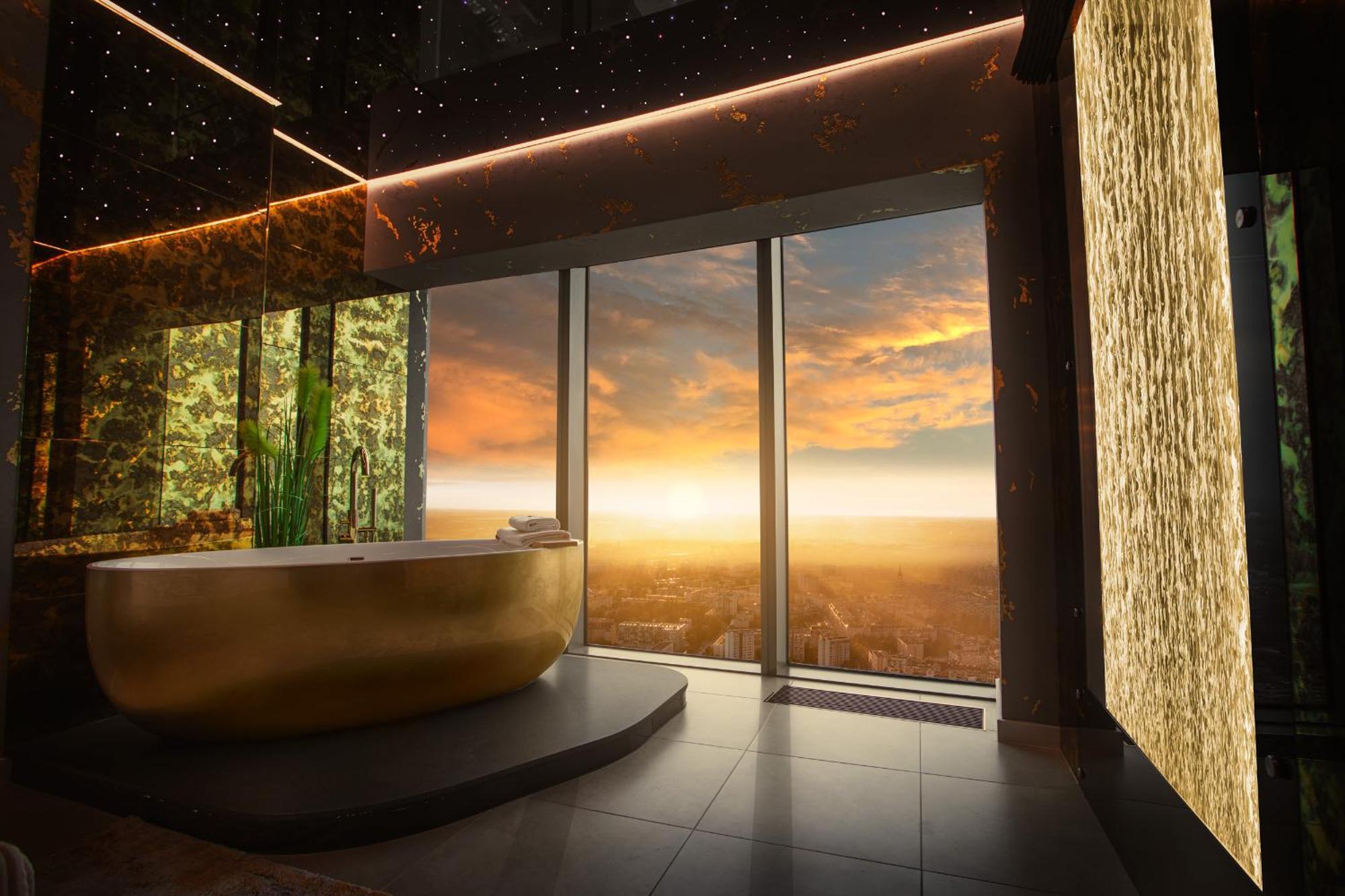 30Th+ Floor Apartments In Sky Tower فروتسواف المظهر الخارجي الصورة