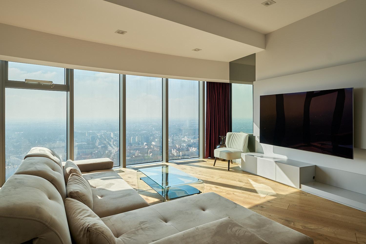 30Th+ Floor Apartments In Sky Tower فروتسواف المظهر الخارجي الصورة